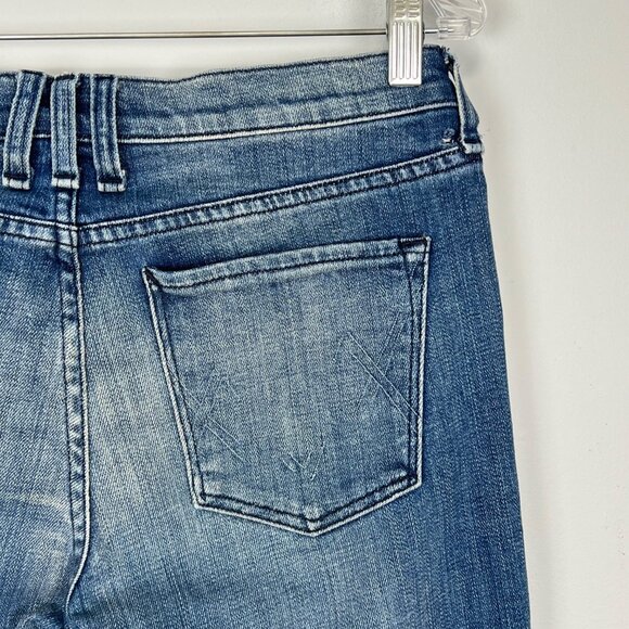 McGuire Womens Mrs Robinson Boyfriend Jeans Starry Night Faded Denim size 24 - Picture 9 of 13